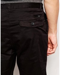 schwarze Shorts von Pull&Bear