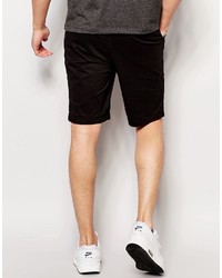 schwarze Shorts von Pull&Bear