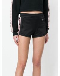 schwarze Shorts von Marcelo Burlon County of Milan