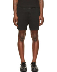 schwarze Shorts von DSQUARED2