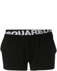 schwarze Shorts von Dsquared2
