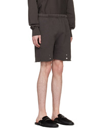 schwarze Shorts von Les Tien