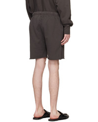 schwarze Shorts von Les Tien