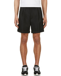 schwarze Shorts von Kris Van Assche