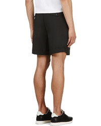 schwarze Shorts von Kris Van Assche