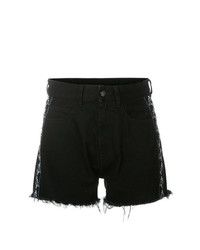 schwarze Shorts von Marcelo Burlon County of Milan
