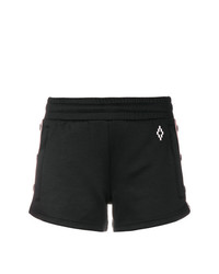 schwarze Shorts von Marcelo Burlon County of Milan