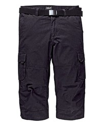 schwarze Shorts von Men Plus by HAPPYsize