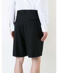 schwarze Shorts von Facetasm