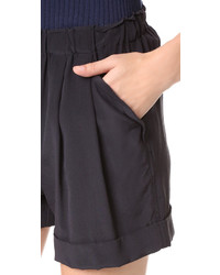 schwarze Shorts von DKNY