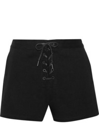 schwarze Shorts von Rag & Bone