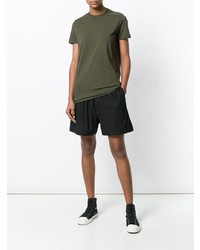 schwarze Shorts von Rick Owens DRKSHDW