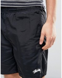 schwarze Shorts von Stussy