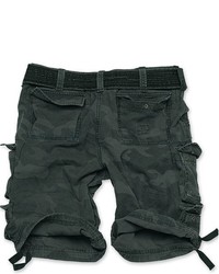 schwarze Shorts von Surplus