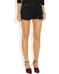 schwarze Shorts von Alexander Wang