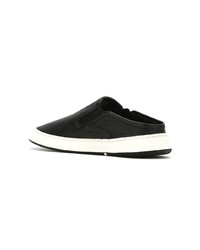 schwarze Slip-On Sneakers aus Leder von OSKLEN