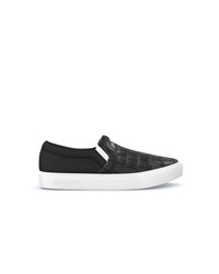 schwarze Slip-On Sneakers aus Leder von Swear
