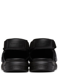 schwarze Slip-On Sneakers aus Segeltuch von Givenchy