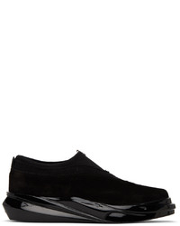 schwarze Slip-On Sneakers aus Wildleder von 1017 Alyx 9Sm