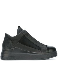 schwarze Slip-On Sneakers aus Wildleder von Cinzia Araia
