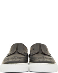 schwarze Slip-On Sneakers von Givenchy