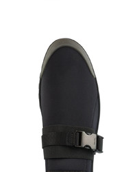 schwarze Slip-On Sneakers von Prada