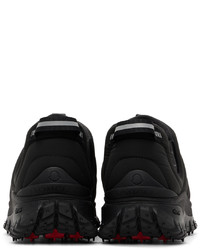schwarze Slip-On Sneakers von Moncler