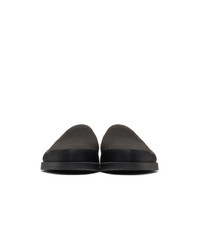 schwarze Slip-On Sneakers von Prada