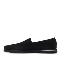 schwarze Slip-On Sneakers von Prada