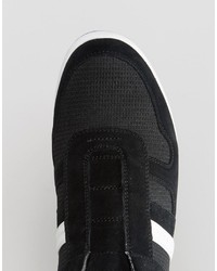 schwarze Slip-On Sneakers von Boss Green