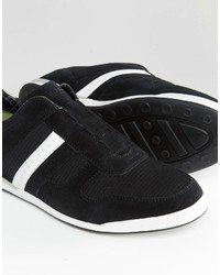 schwarze Slip-On Sneakers von Boss Green