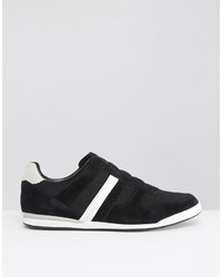 schwarze Slip-On Sneakers von Boss Green