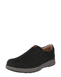 schwarze Slip-On Sneakers von Clarks