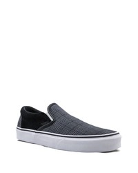 schwarze Slip-On Sneakers von Vans