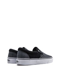 schwarze Slip-On Sneakers von Vans