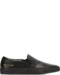 schwarze Slip-On Sneakers von Common Projects