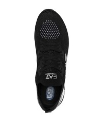 schwarze Slip-On Sneakers von Ea7 Emporio Armani