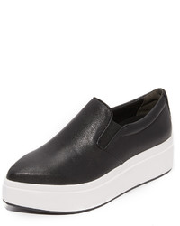 schwarze Slip-On Sneakers von DKNY