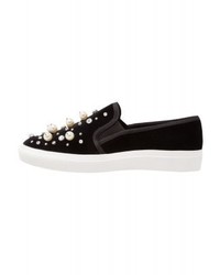 schwarze Slip-On Sneakers von Faith