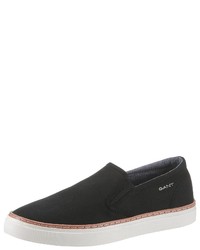schwarze Slip-On Sneakers von Gant Footwear