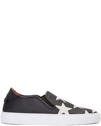 schwarze Slip-On Sneakers von Givenchy