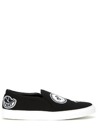 schwarze Slip-On Sneakers von Joshua Sanders