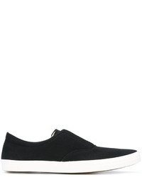 schwarze Slip-On Sneakers von Lemaire