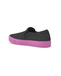 schwarze Slip-On Sneakers von Swear