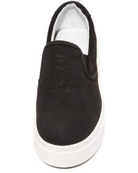 schwarze Slip-On Sneakers von Kenzo