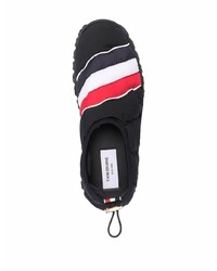 schwarze Slip-On Sneakers von Thom Browne