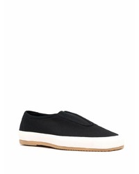 schwarze Slip-On Sneakers von Lemaire