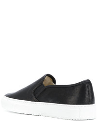 schwarze Slip-On Sneakers von Common Projects