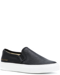 schwarze Slip-On Sneakers von Common Projects