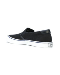 schwarze Slip-On Sneakers von Kenzo